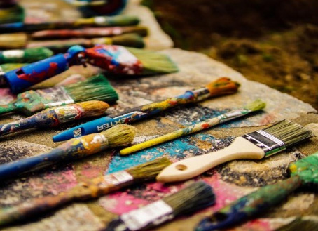 art therapy paintbrushes